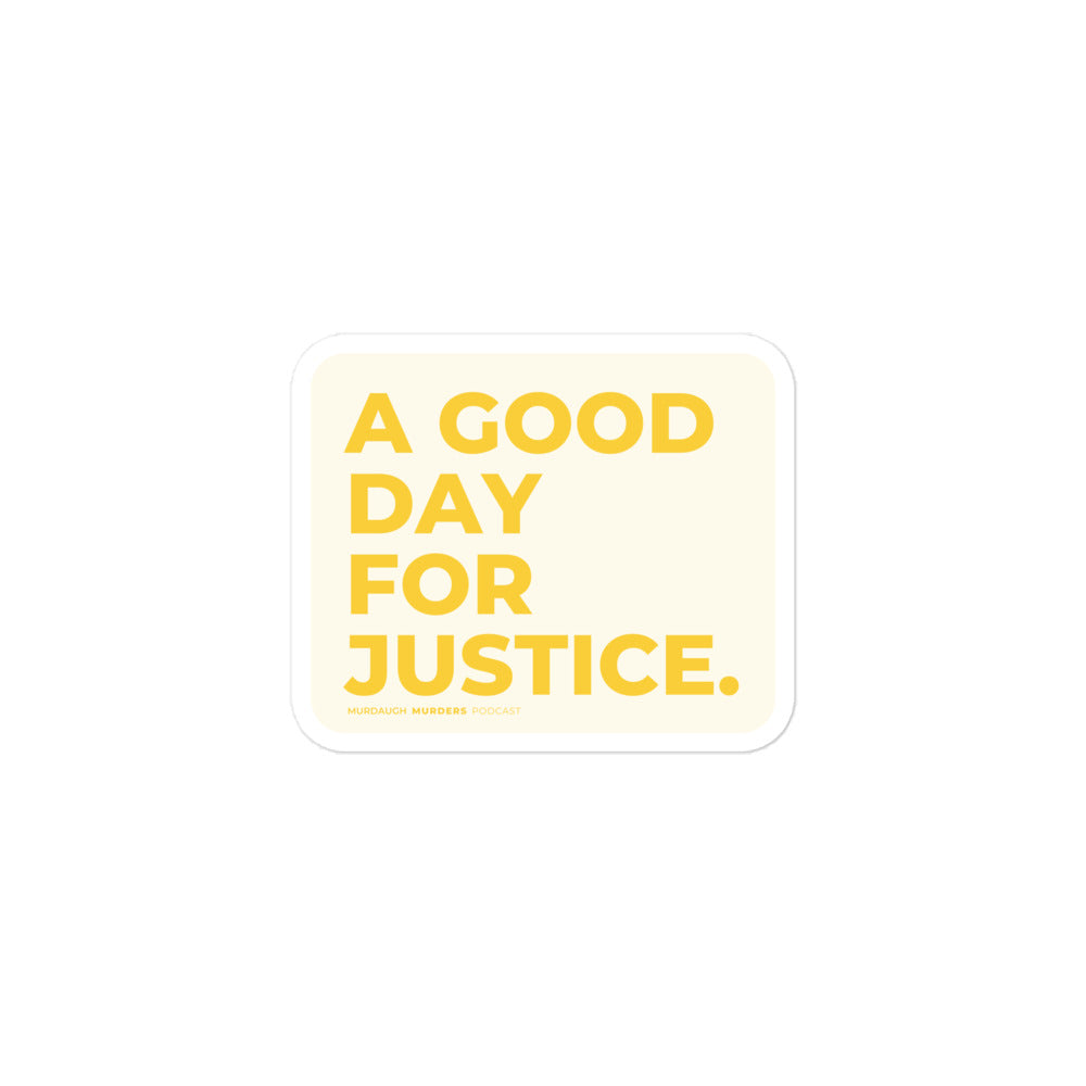 A Good Day Sticker