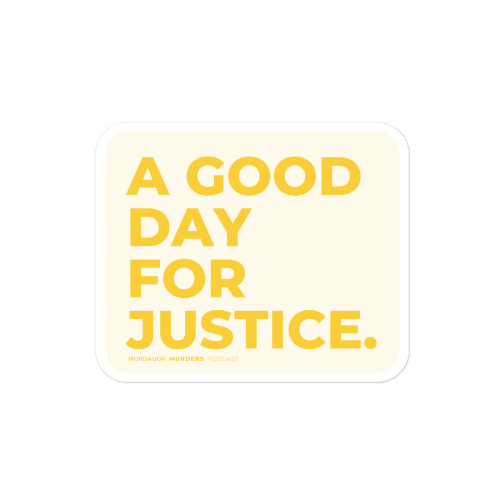 A Good Day Sticker