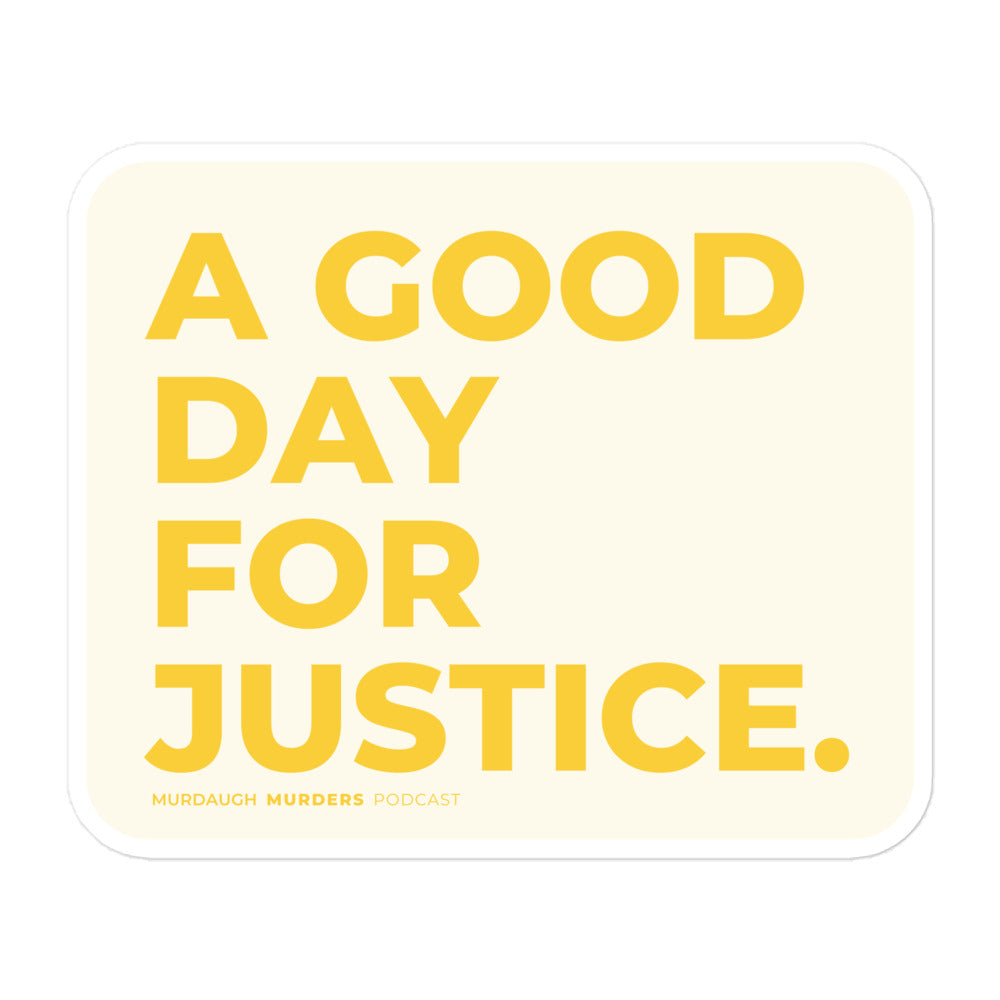 A Good Day Sticker