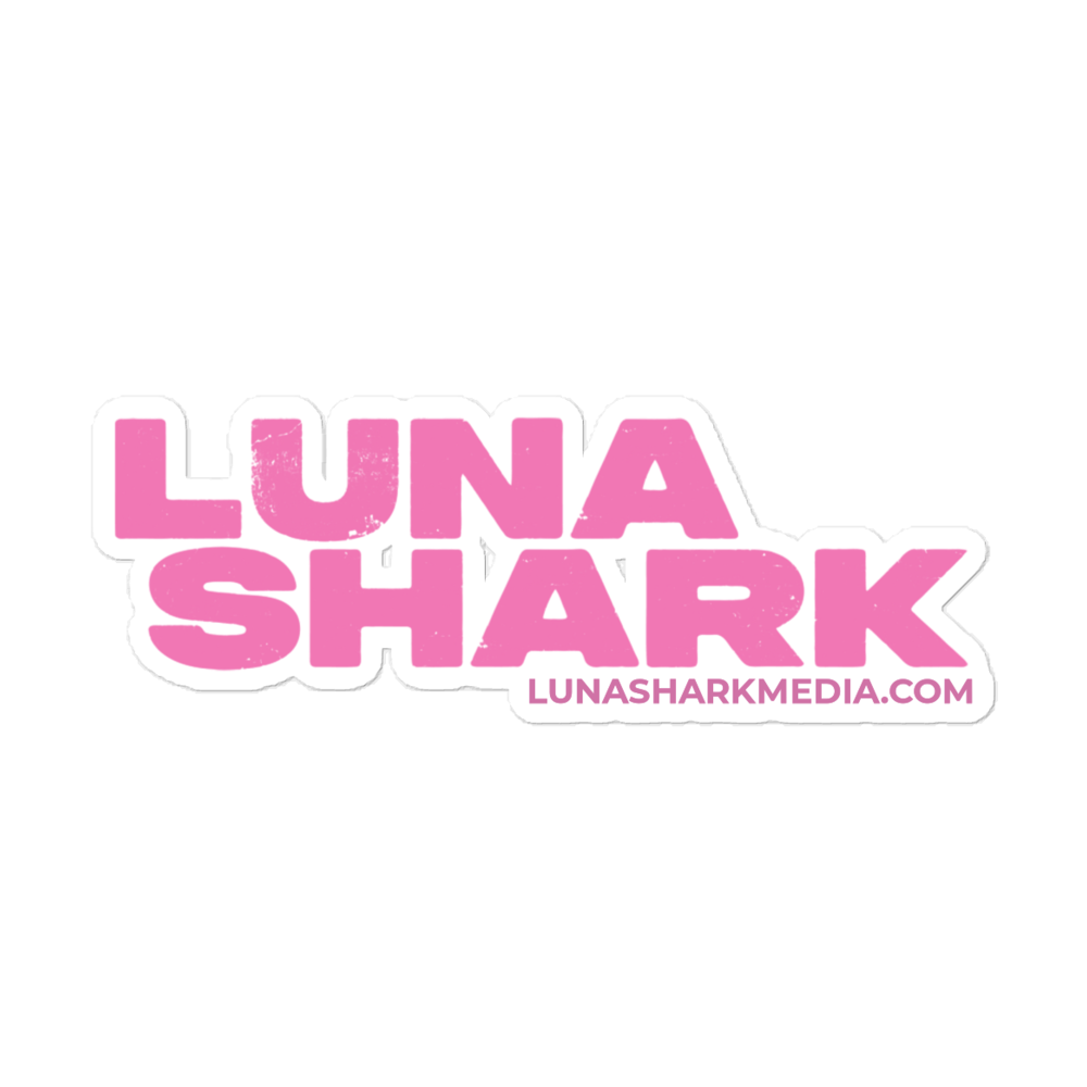 Luna Shark Sticker