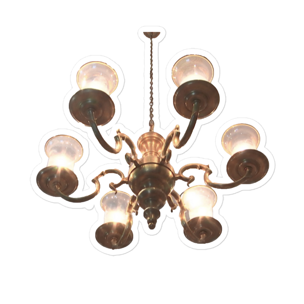 Chandelier Sticker