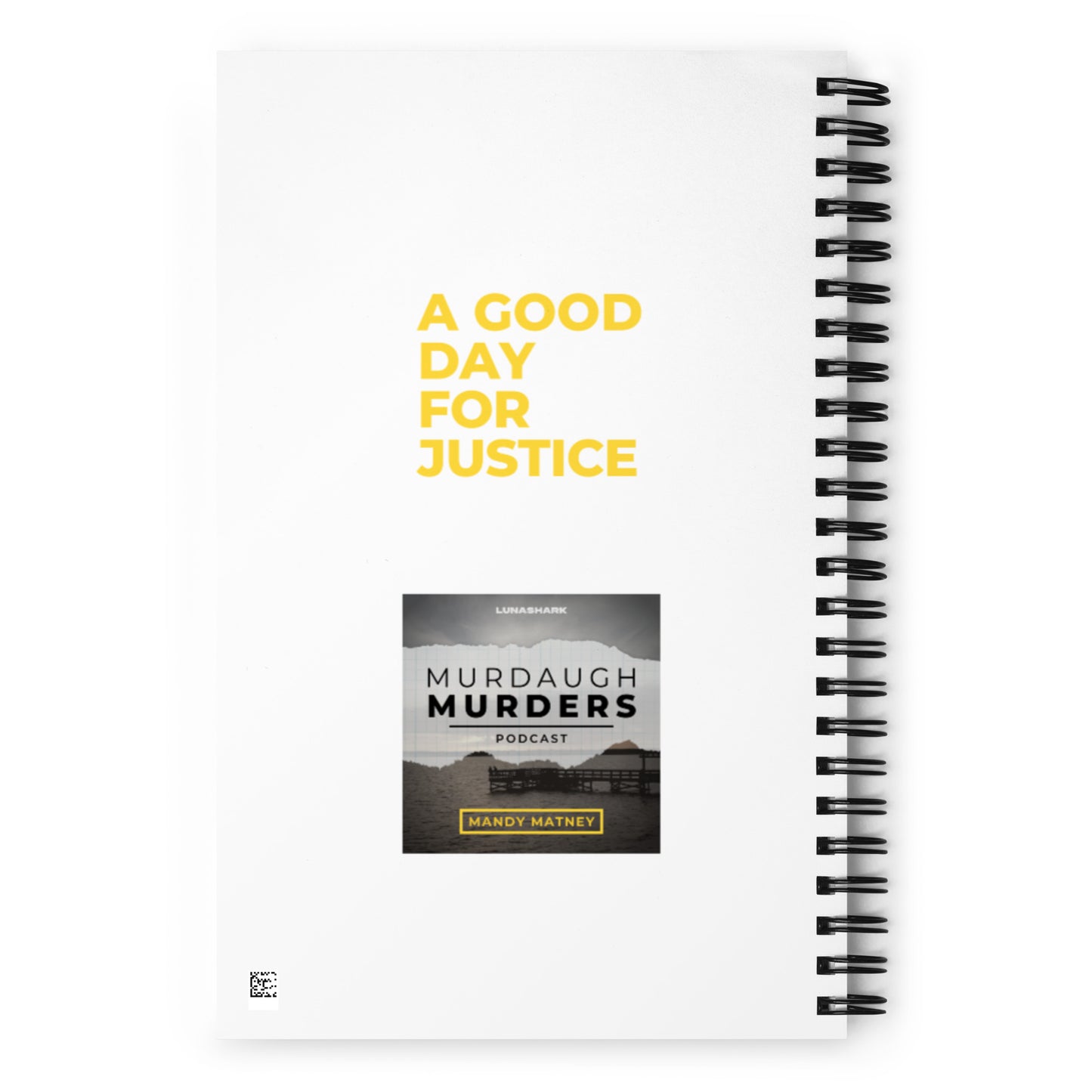 A Good Day spiral notebook