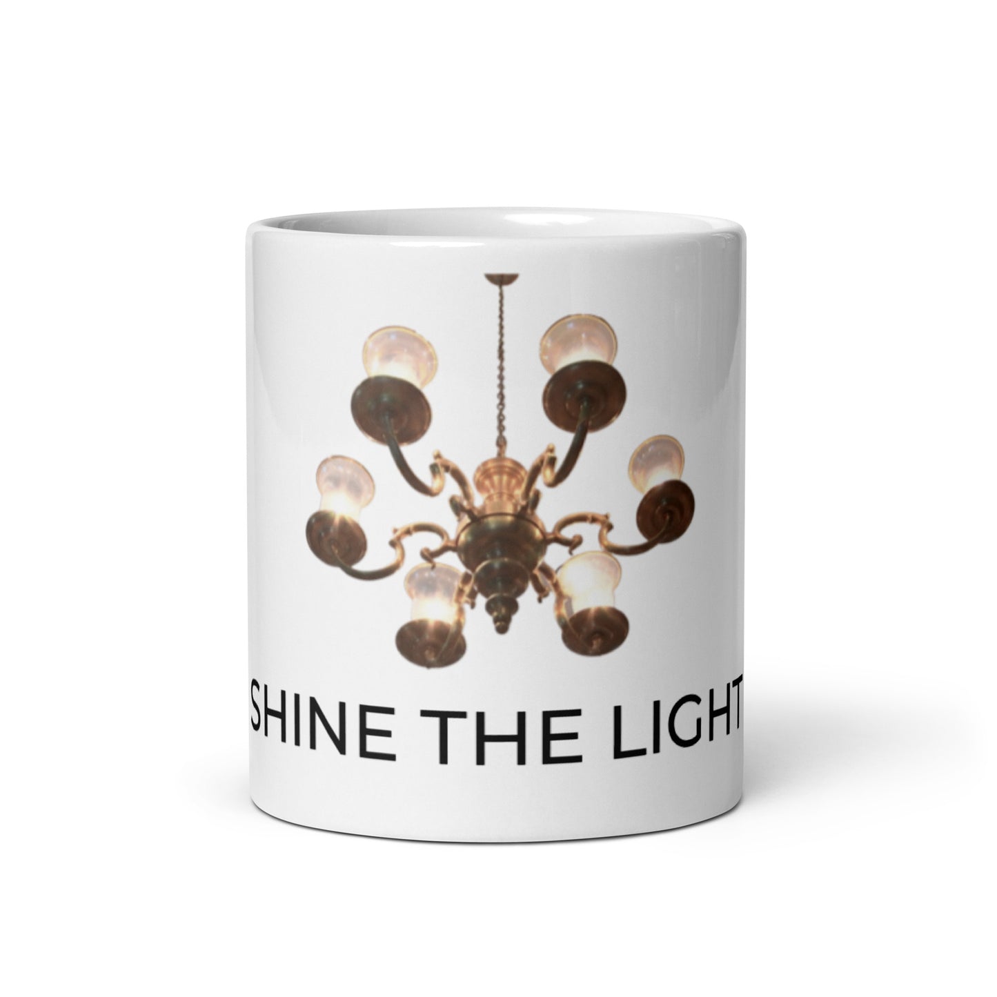 Chandelier Shine the Light Mug