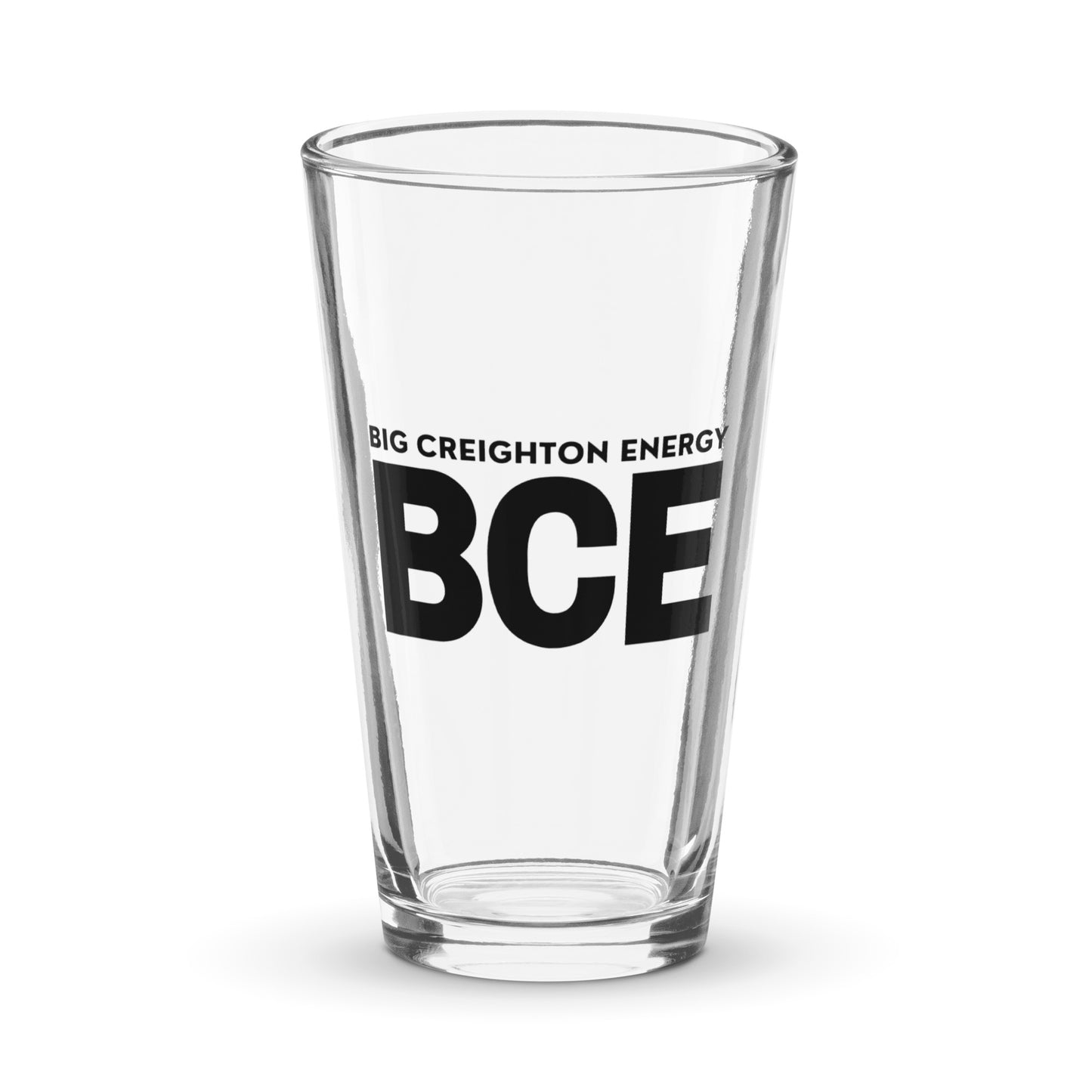 BCE Shaker pint glass