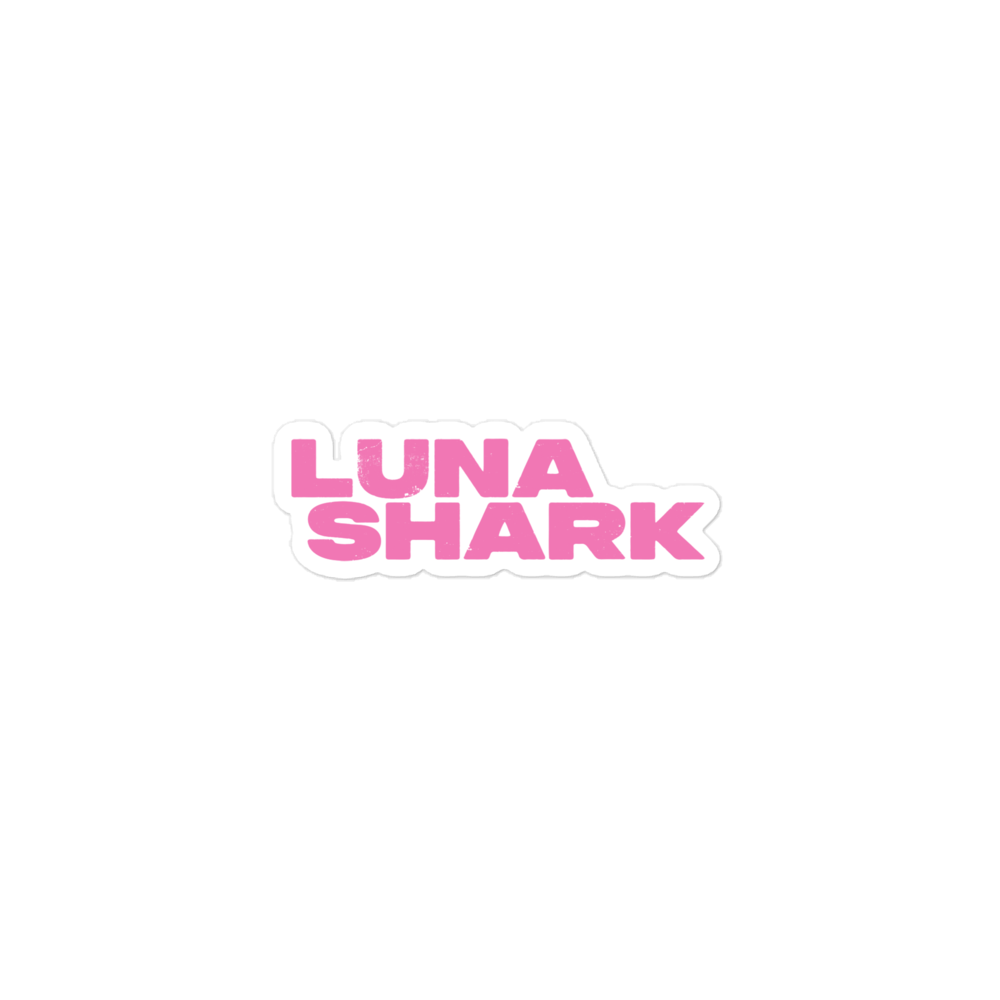 Luna Shark Sticker