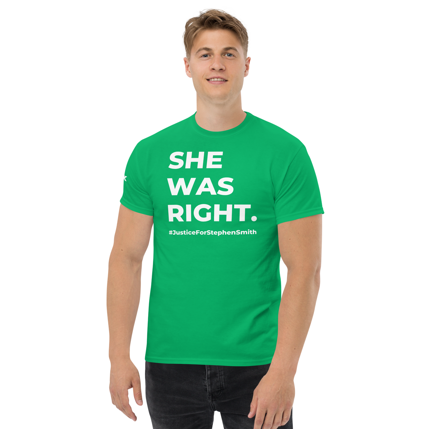 She Was Right Men's classic tee